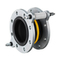 Compensator type 50 colour yellow - liner steel- flanges - steel - model “C” with movement limiters